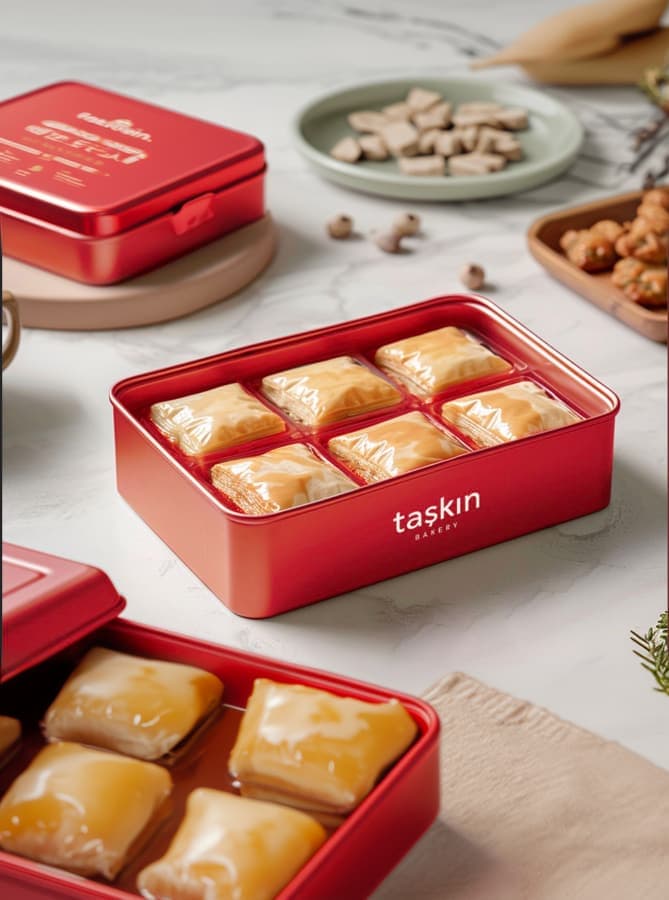 Dessert trays