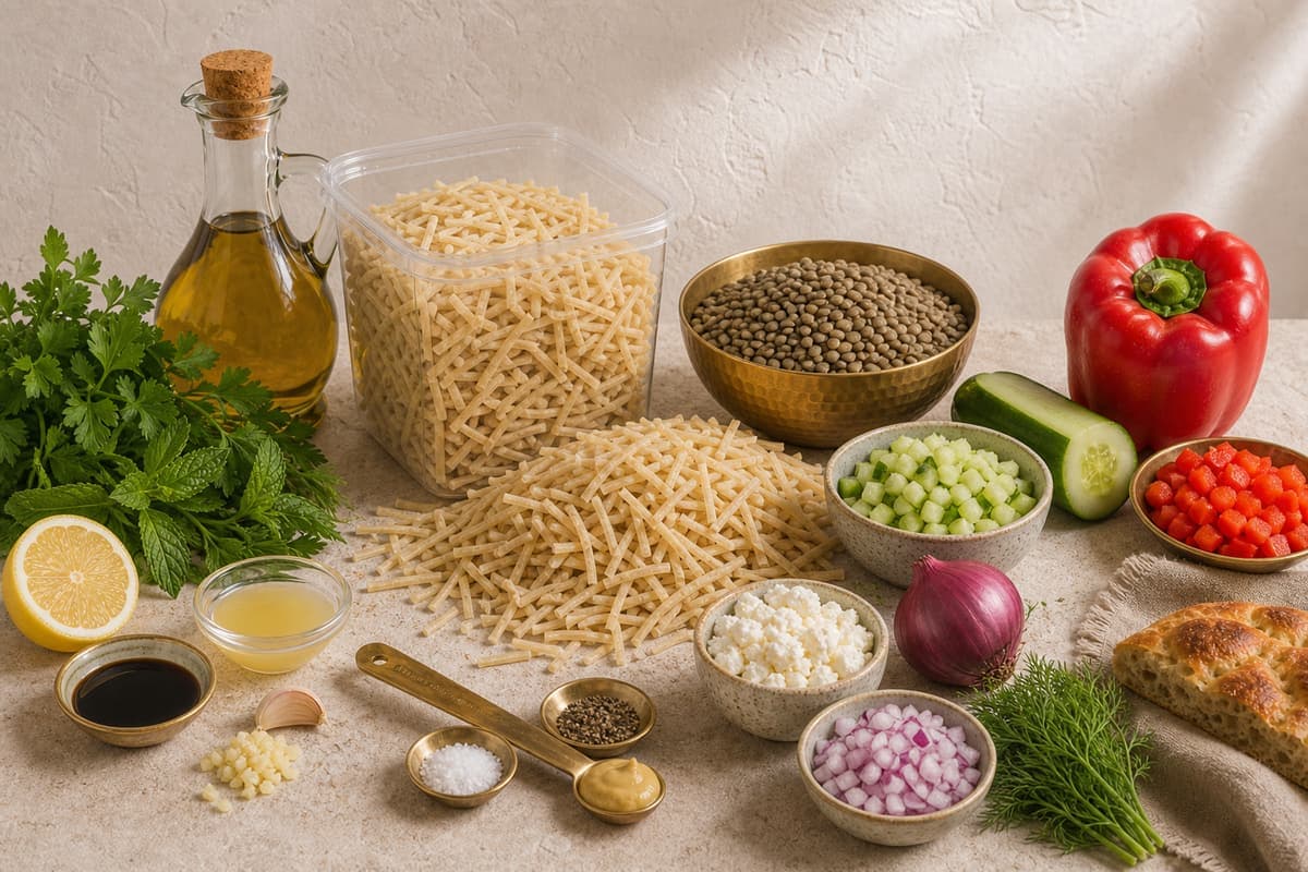 Lentil Erişte Salad